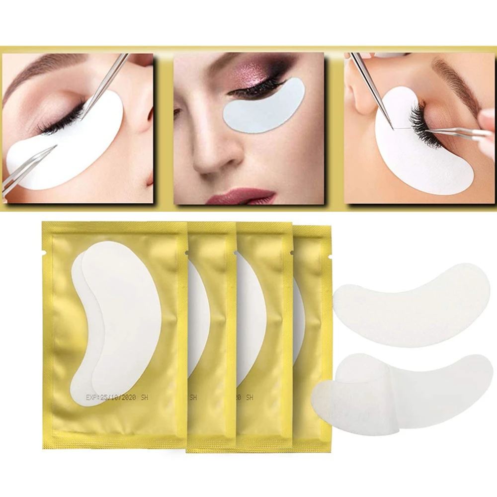 Hydrogel Eye Patch Under Eye Lash Pads For Eyelashes Extension Grafting Mask Makeup Tools Gel Lint Free Building Paper Patches