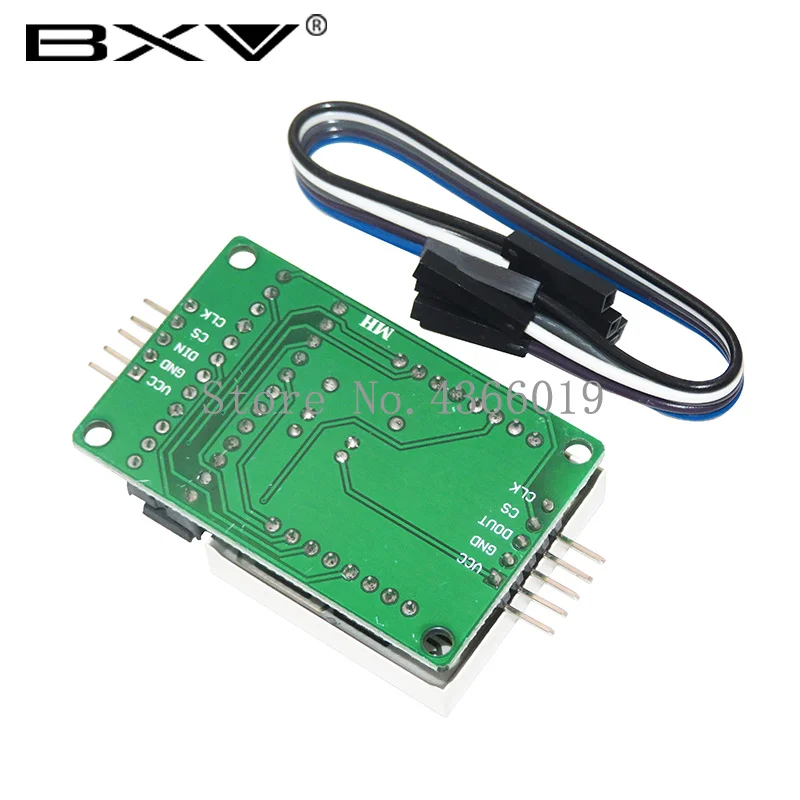 MAX7219 Dot Matrix Module DIY Kit 5V Interface 8 x 8 Single-Chip MCU LED Display Control Module Finished Product with 5pcs Jumpe