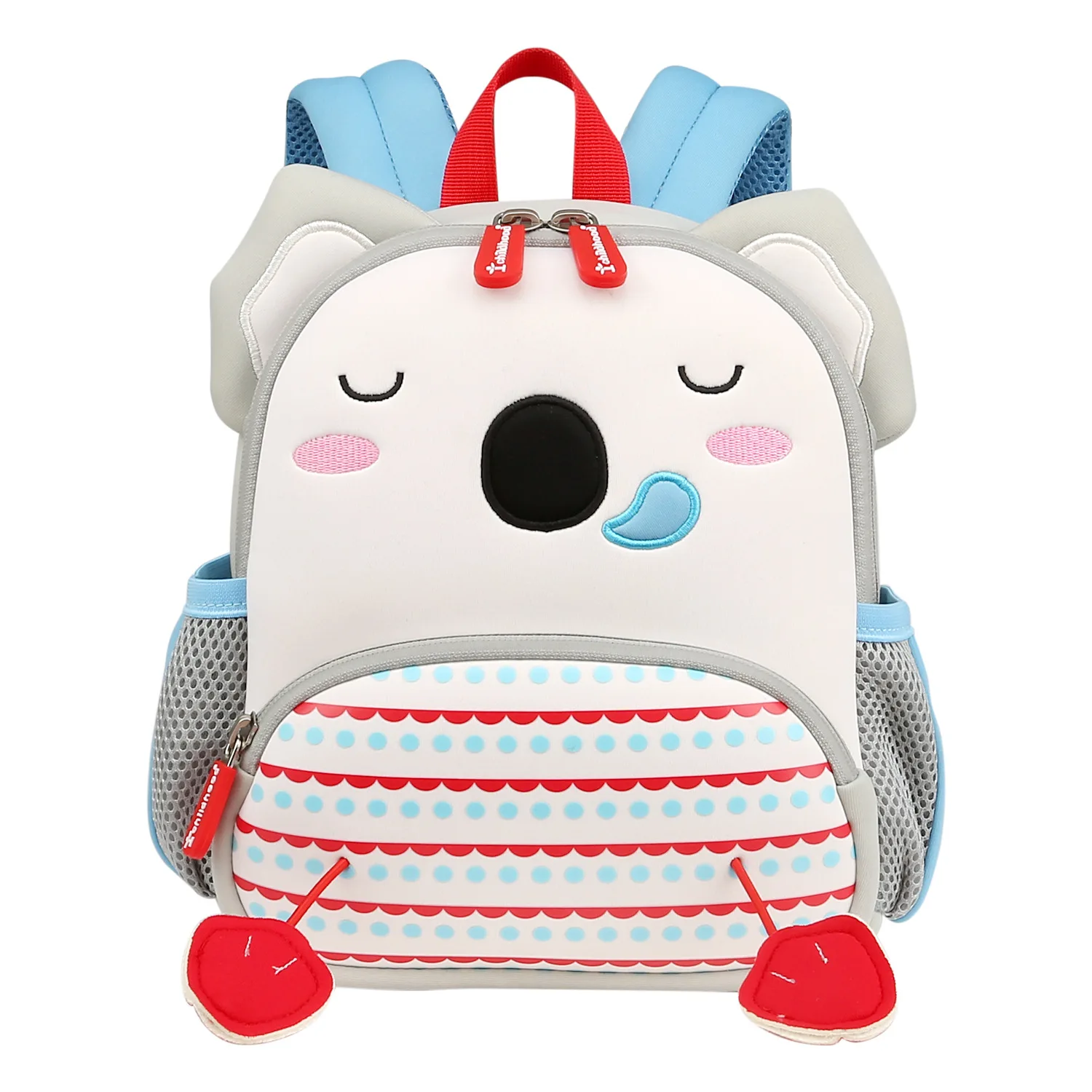 Kindergarten school bag custom-made new breathable lightening children's school bag neoprene anti-lost backpack