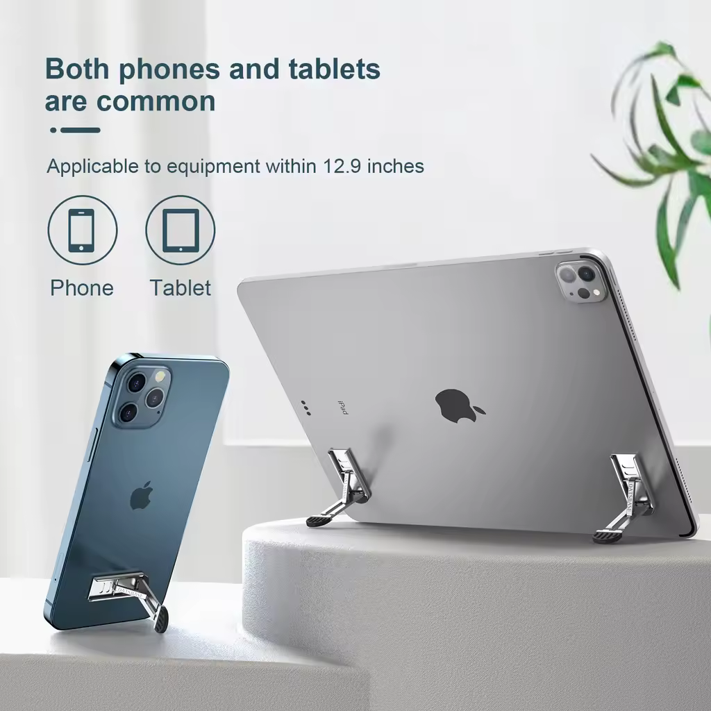 OATSBASF מתקפל נייד Stand עבור Macbook Pro אוויר Lenovo iPad נייד אנטי להחליק מחברת קירור Pad מחזיק נסתרת Kickstand