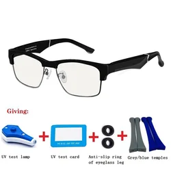 Smart Bluetooth glasses Call and listen to music Headset Glasses 2-in-1 High-tech sunglasses can be paired with optical lenses