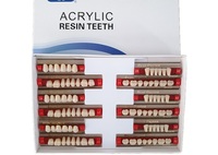 3 set /box/84 pieces A2 A3 Dental fake Teeth Full Set teeth Denture Dental Teeth white shade guide
