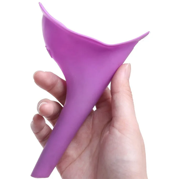 1PCS Pee Funnel For Women Standing Piss Female Urinal For Travel Femme Urinating Device Portable Toilet Outdoot Camping Silicone