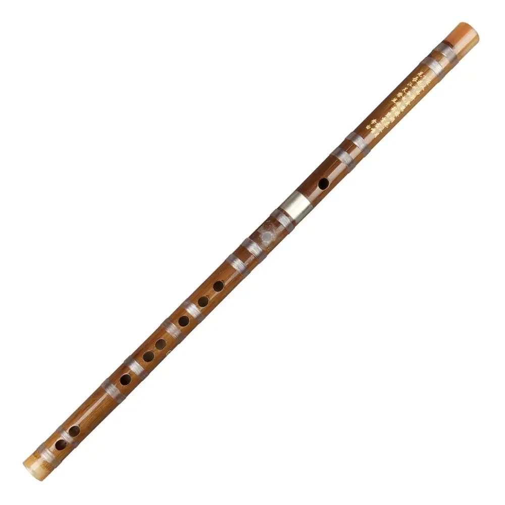 

CDEFG Key Brown Flute Handmade Bamboo Flute Musical Instrument Flute Dizi With Line Also Suitable For Beginners