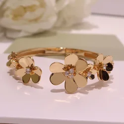 Popular lucky grass Bracelet Flower lady Bracelet Fashion high end and high quality Dance party  Free freight  gift gorgeous