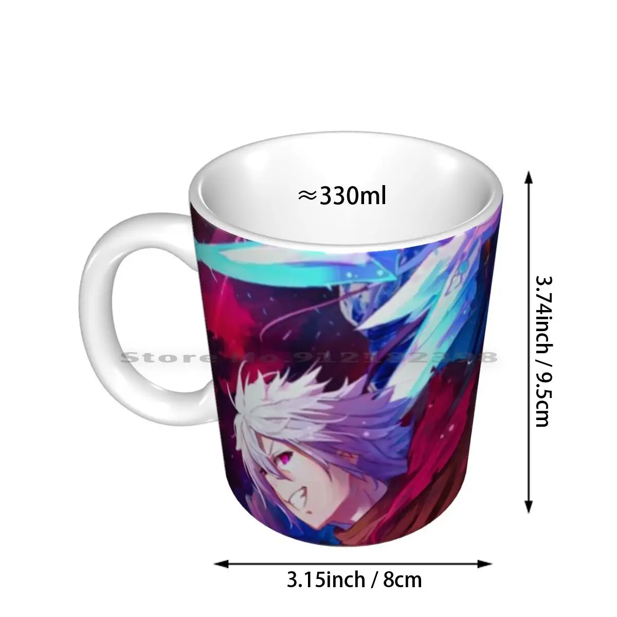 No Game No Life 35 Ceramic Mugs Coffee Cups Milk Tea Mug No Game No Life Ngnl No Game No Life Sora Shiro Dola Riku Game