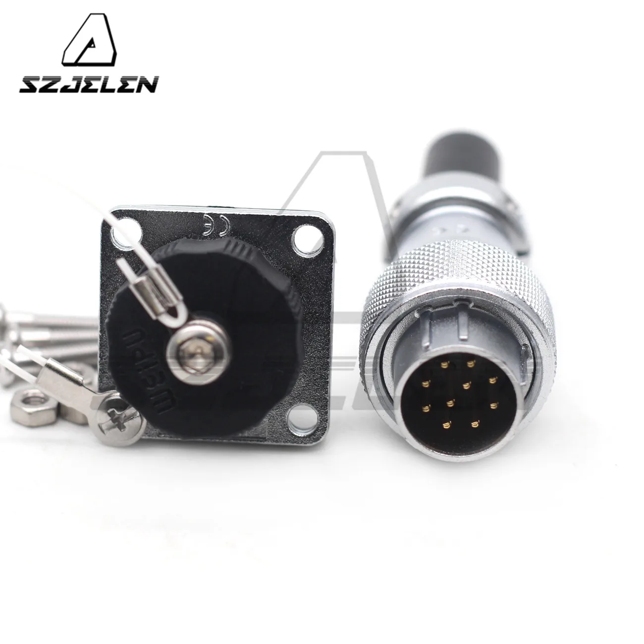 WEIPU WS16- 10pin Metal Waterproof Connector, Can Be Used In Industry, Aviation, Communications, Machine Tools, Instruments Etc.