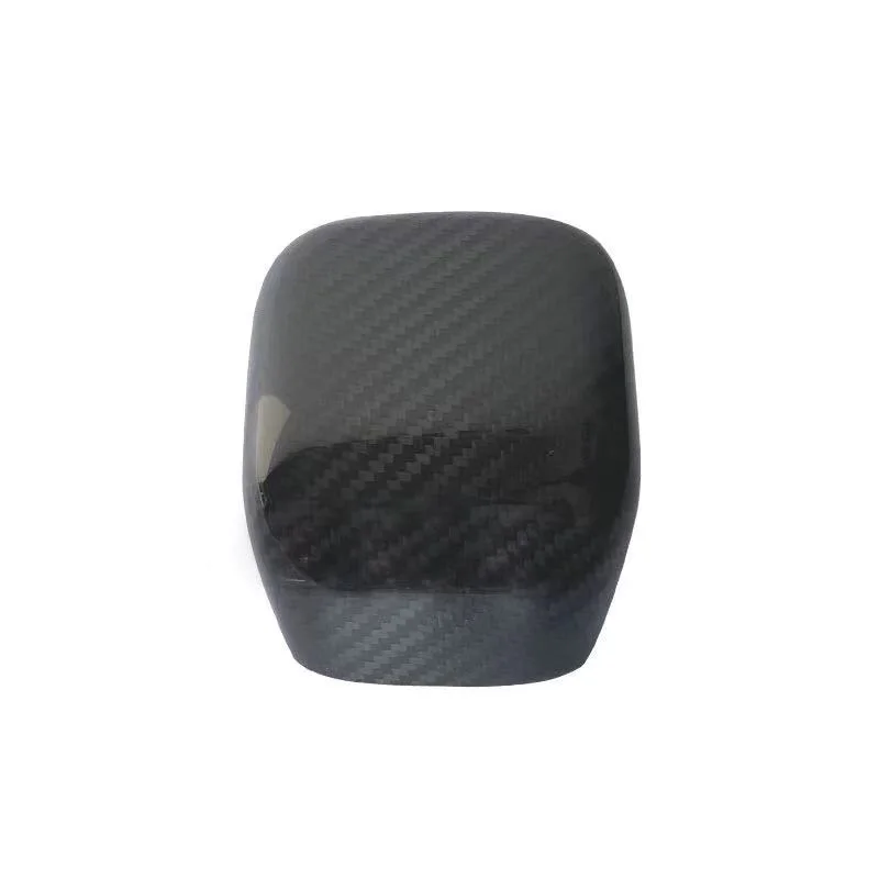 Real Carbon Fiber Gear Knob Head Sticker Cover Trim Accessories For Mercedes Benz CLA Class C118 CLA180 CLA200 A35 A45 2020 2021