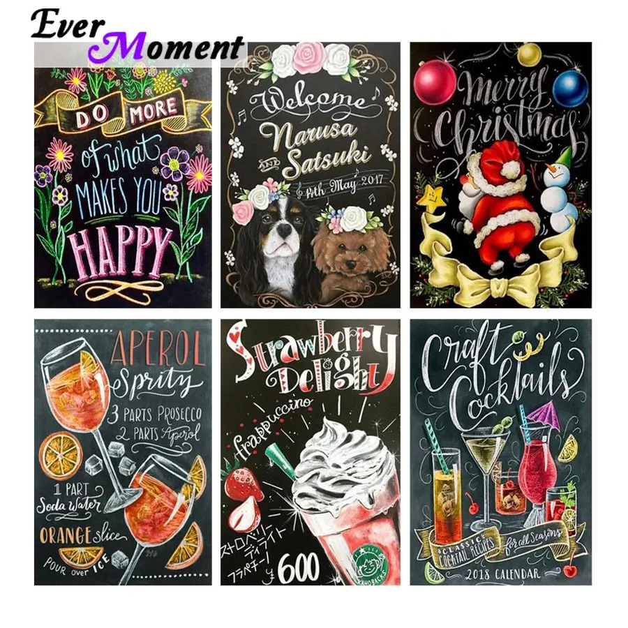 

Ever Moment Diamond Paintings Writing Letters Do More What of What Makes You Happy Diamond Embroidery Mosaic Full Square ASF2103