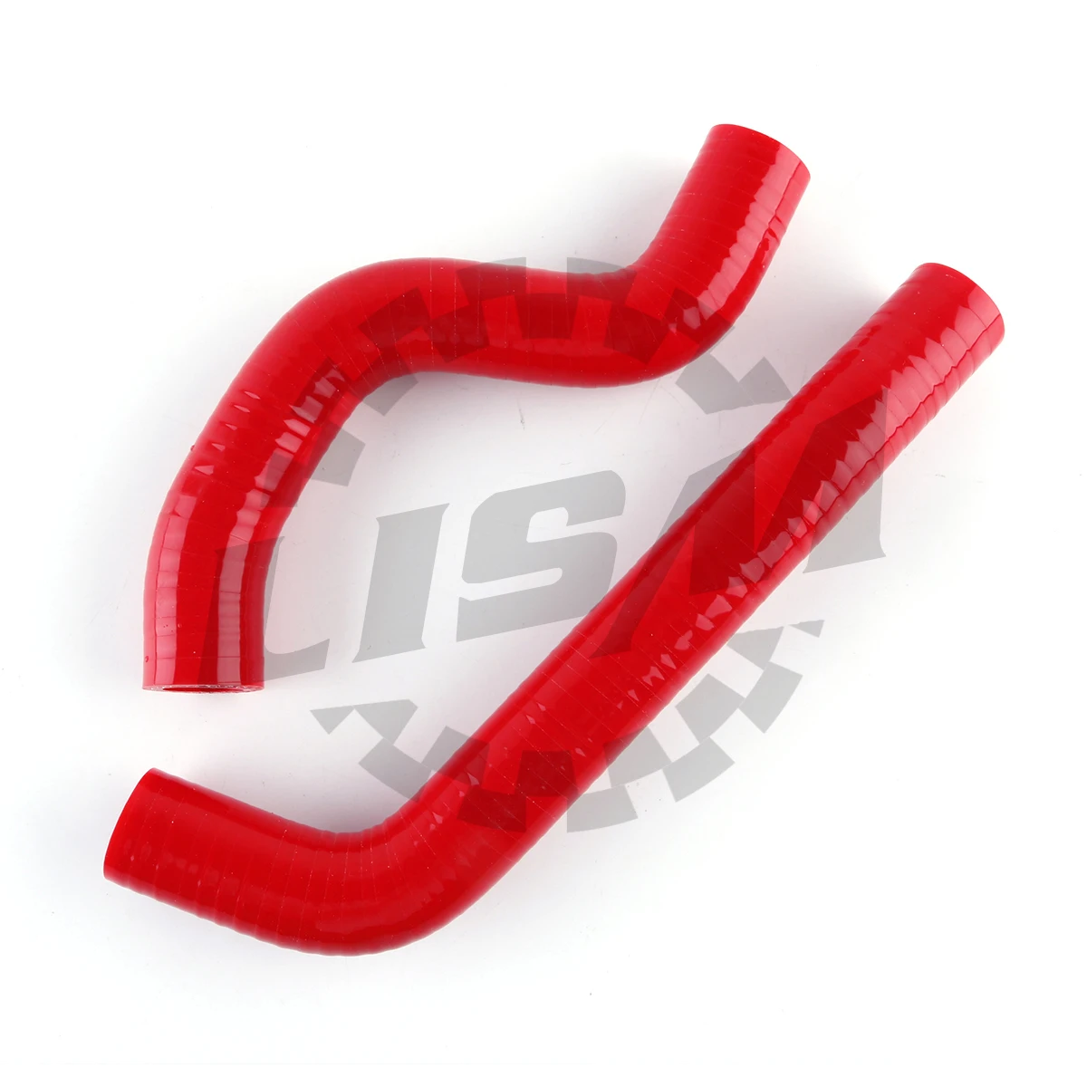 2PCS For 1988-1990 Yamaha TZR250 (3ma) Motorcycle 3-ply Silicone Radiator Coolant Hose Pipe Upper and Lower