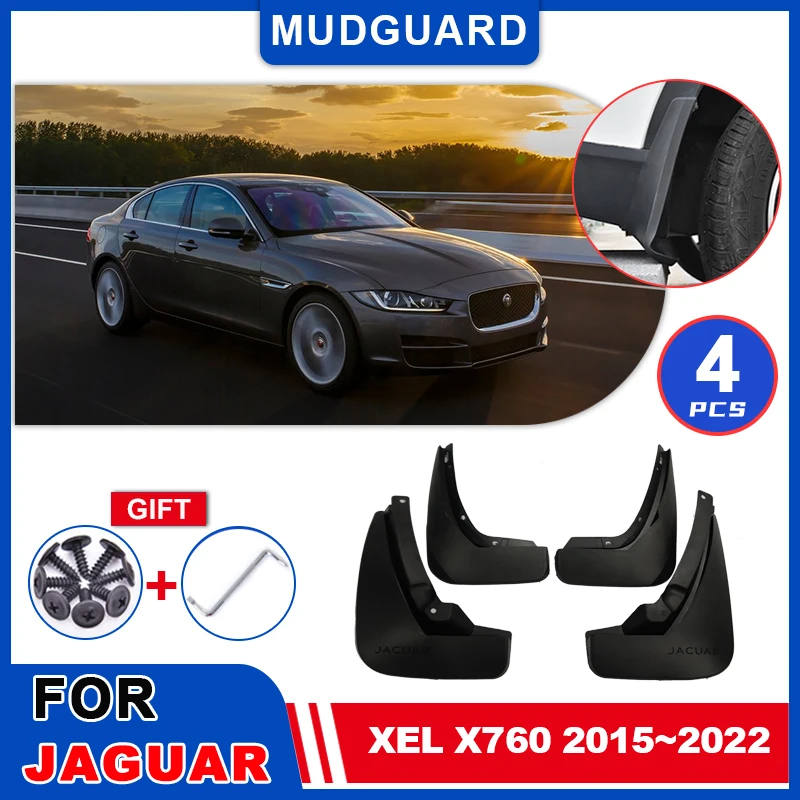 

For Jaguar XEL XE X760 2015~2022 2016 2017 2018 2019 2020 Mudguards Mudflaps Fender Mud Flap Splash Mud Guards Cover Accessories