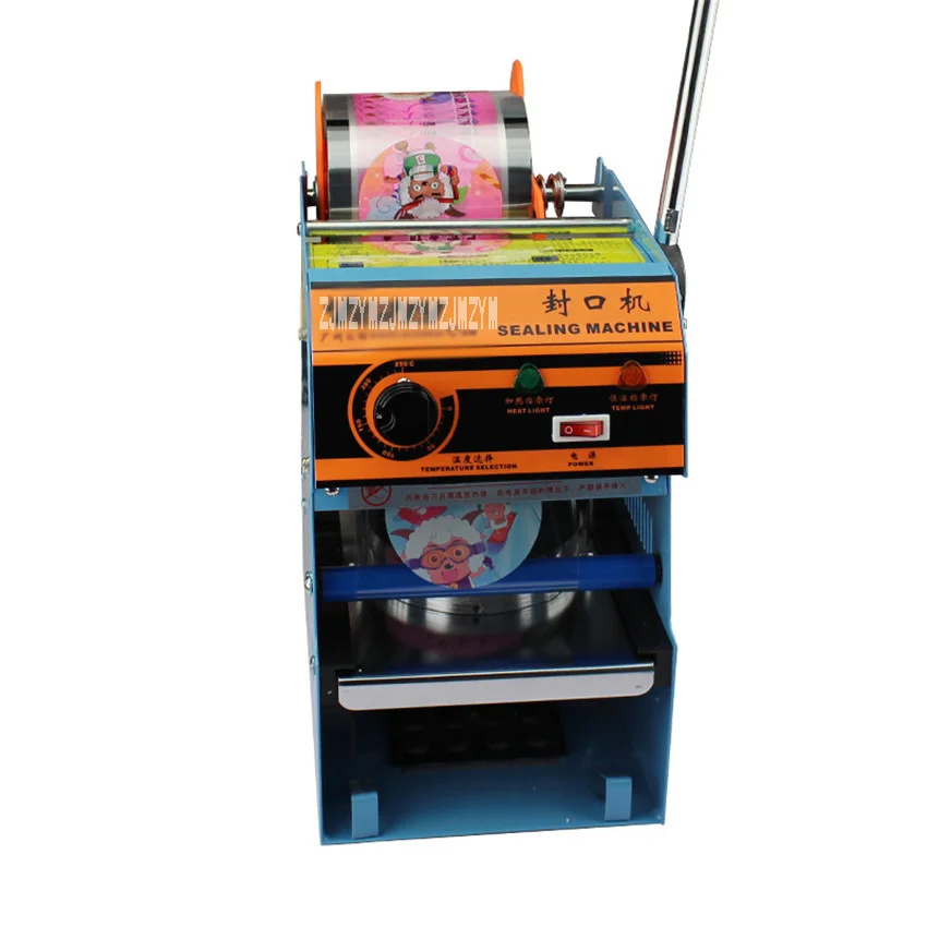 New Arrival Manual Pearl Milk Tea Sealing Machine WY-806A Tea Cup Sealing Machine Plastic Sealer 9.5CM 270W 220V / 50Hz