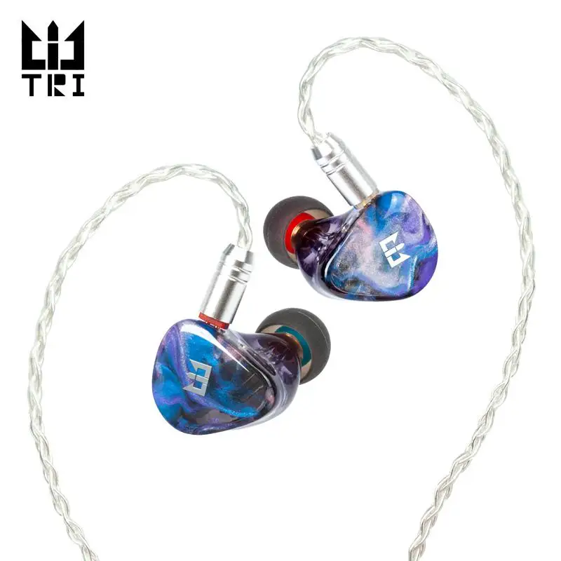 

TRI Starsea 2BA+1DD Driver Hybrid In Ear Earphone Hifi Sport Music Monitor Audiophile Musician Earbuds 0.78mm 2 Pin Tri I3