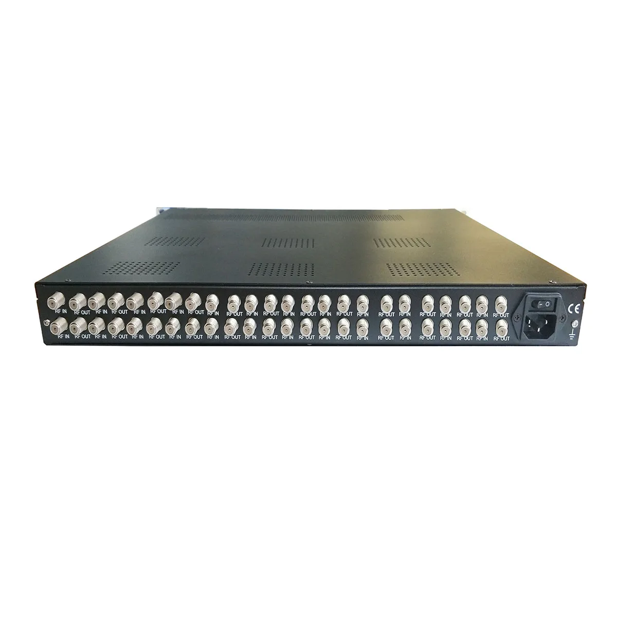 موالف 24 قناة إلى ip DVB-S2 DVB-T2 isdbt atsc إلى IP ASI IPTV CATV نظام التلفزيون استقبال RF الرقمي