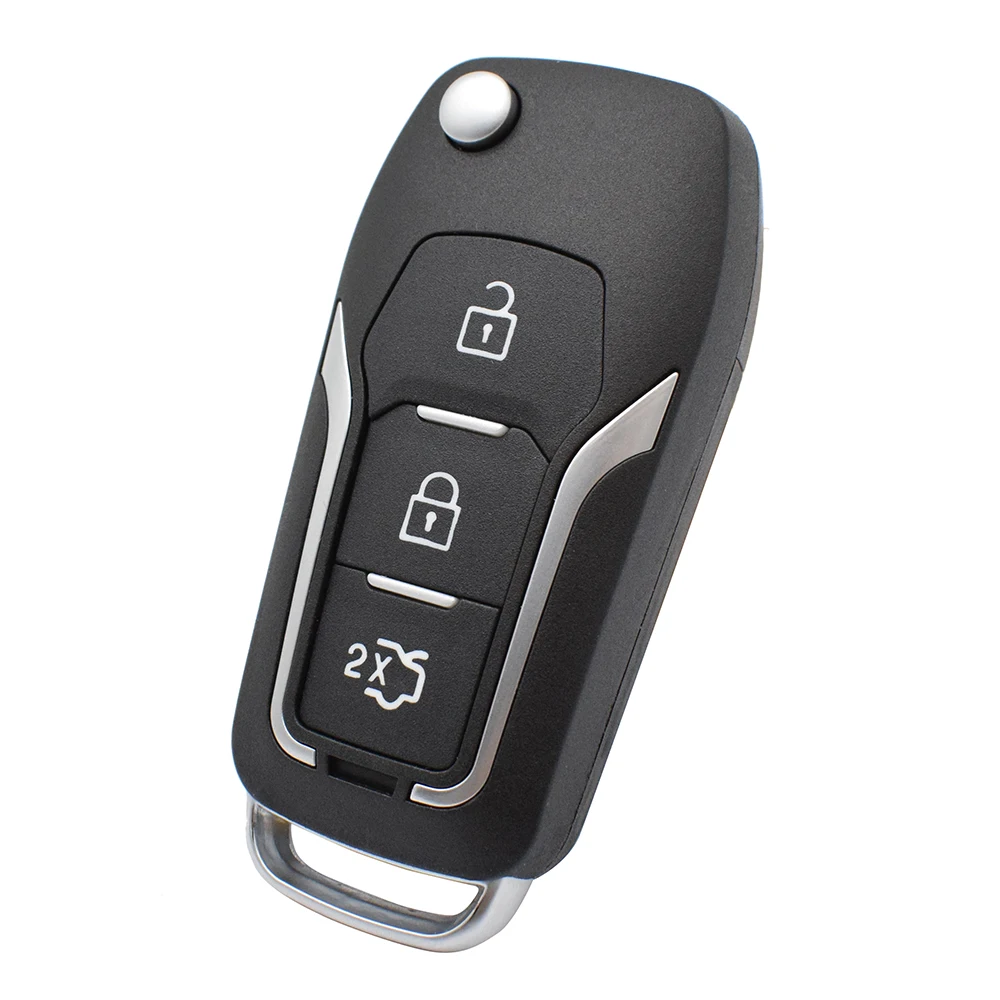 Modified Car Remote Key Case Cover For Ford Focus Fiesta Galaxy Mondeo Grand C-Max S-Max Transit Connect Tourneo Custom Ranger