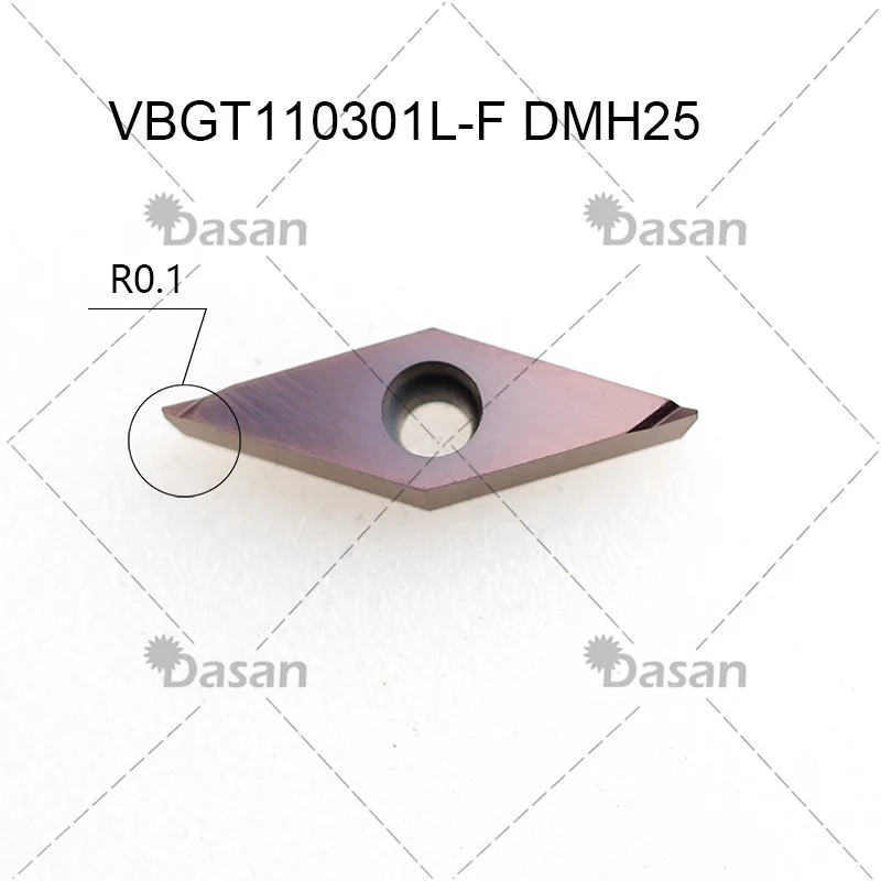 10 قطعة كربيد VBGT VBGT110301 VBGT110302 VBGT110304 VBGT160402 VBGT160404 Cermet شفرة آلة خرط تعمل بالتحكم الرقمي بواسطة الحاسوب القاطع تحول أدوات