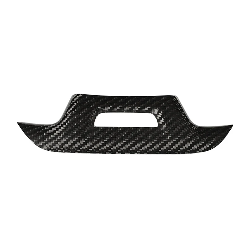 Carbon Fiber Steering Wheel Lower Cover Sticker Trim fit For Chevrolet Camaro 2017-2020