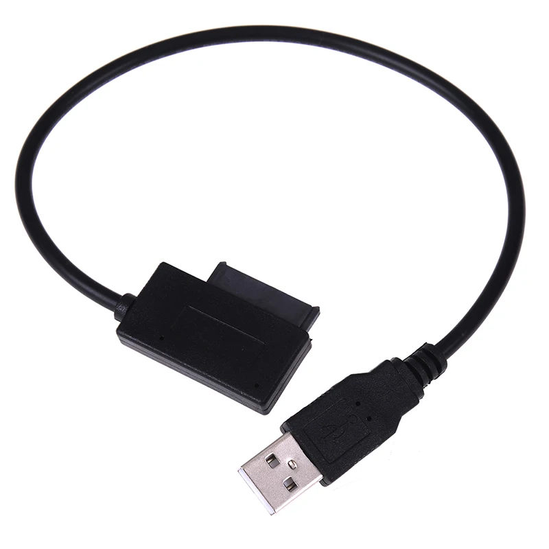 NEW Usb To 7+6 13pin Slim Sata/ide Cd Dvd Rom Optical Drive Cable Adapter For Notebook Laptop