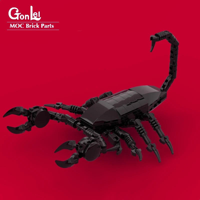 

NEW Novelty Thriller Black Scorpion Spider MOC Building Blocks Creative Expert Model DIY Educational Constuction Toys Kids Gifts