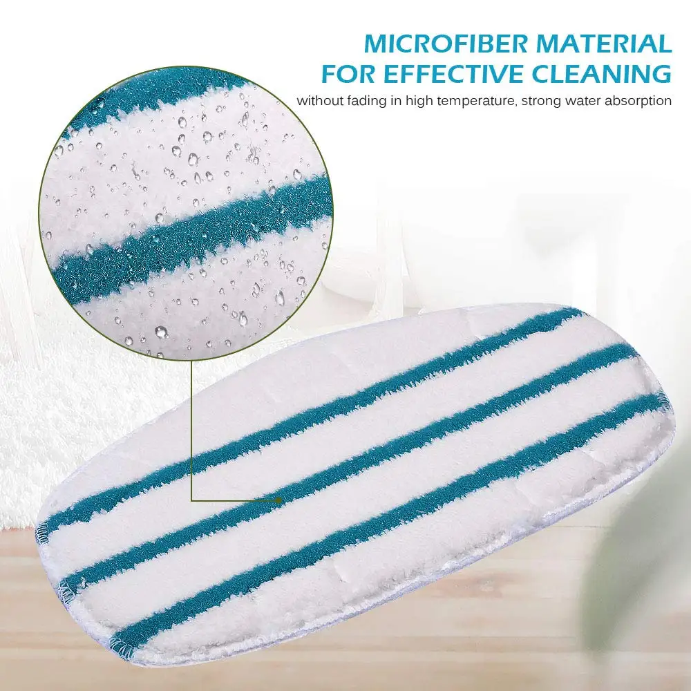 Compatible PurSteam Microfibre Steam Mop Pads ThermaPro 10-in-1