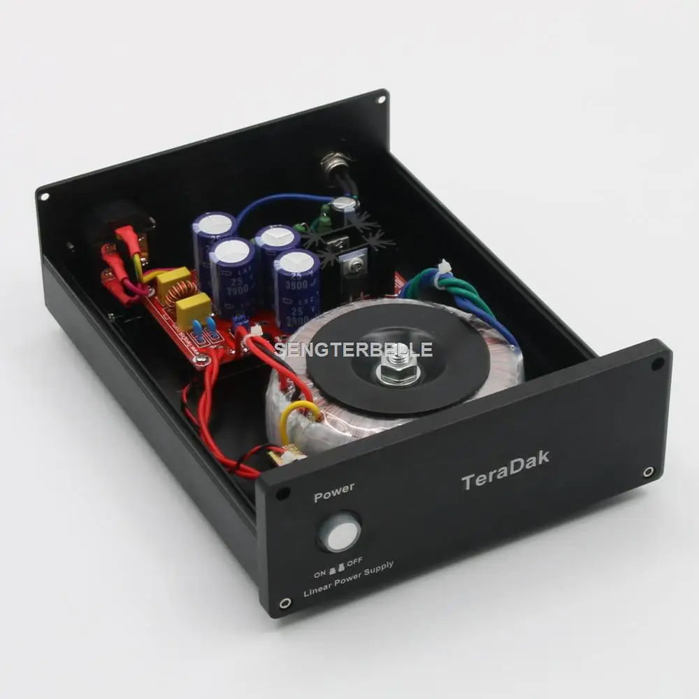 Finished Teradak DC Adapter Linear Power Supply DC12V @ 5A For RME ADI-2Pro Fs Hard Disk Box