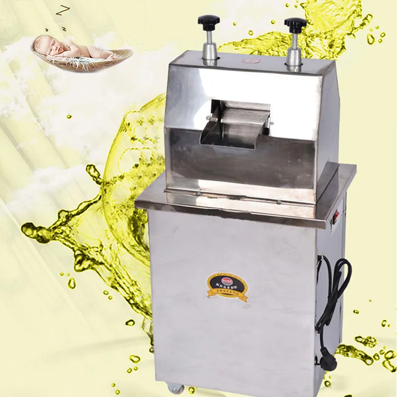 300KG/H Electric sugarcane juicer commercial stainless steel sugar cane juice machine commercial  cane squeeze juicer 220V 370W