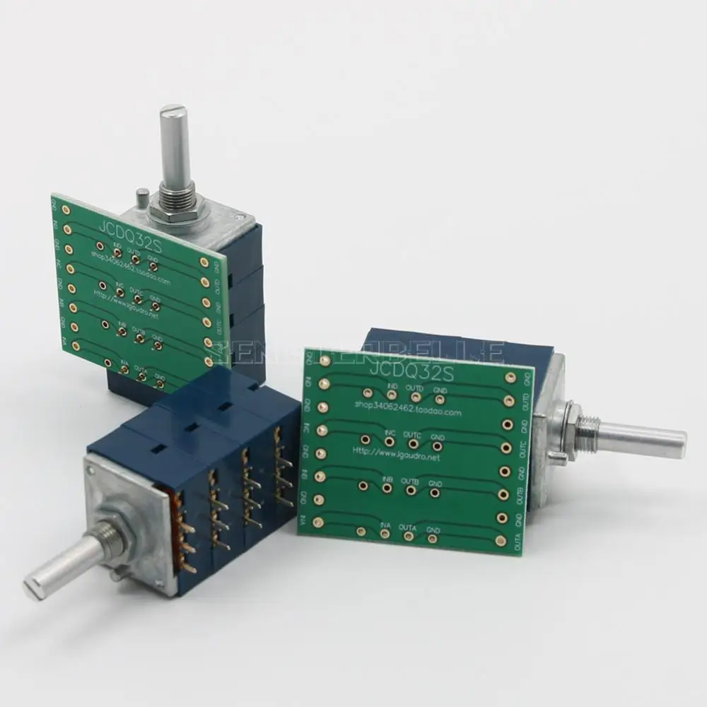 1 قطعة جبال الألب اليابانية الأصلية RK27114A الجهد 10KAX4 50KAX4 100KAX4 حجم الصوت الجهد الجولة + PCB