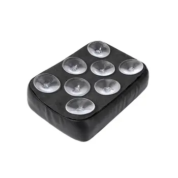 適用於哈雷戴維森 Dyna Sportster Touring Cruiser Chopper Bobber 的 PU 皮革矩形後座乘客墊,附 8 個吸盤。 10 最佳銷售 鮑伯座椅 - №8