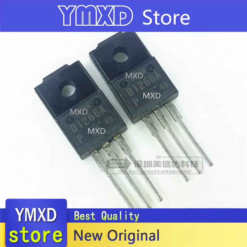 10 Cái/lốc Mới Ban Đầu D1266A 2SD1266A Ống Điện TO-220F Còn Hàng