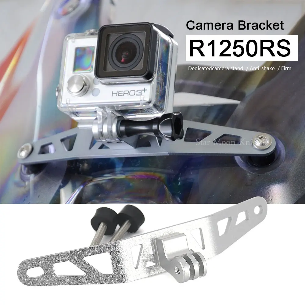 Fit For BMW R1250RS R 1250 RS Motorcycle Accessories Driving Recorder BikeGP Recorder Holder For GoPro Camera Bracket CamRack