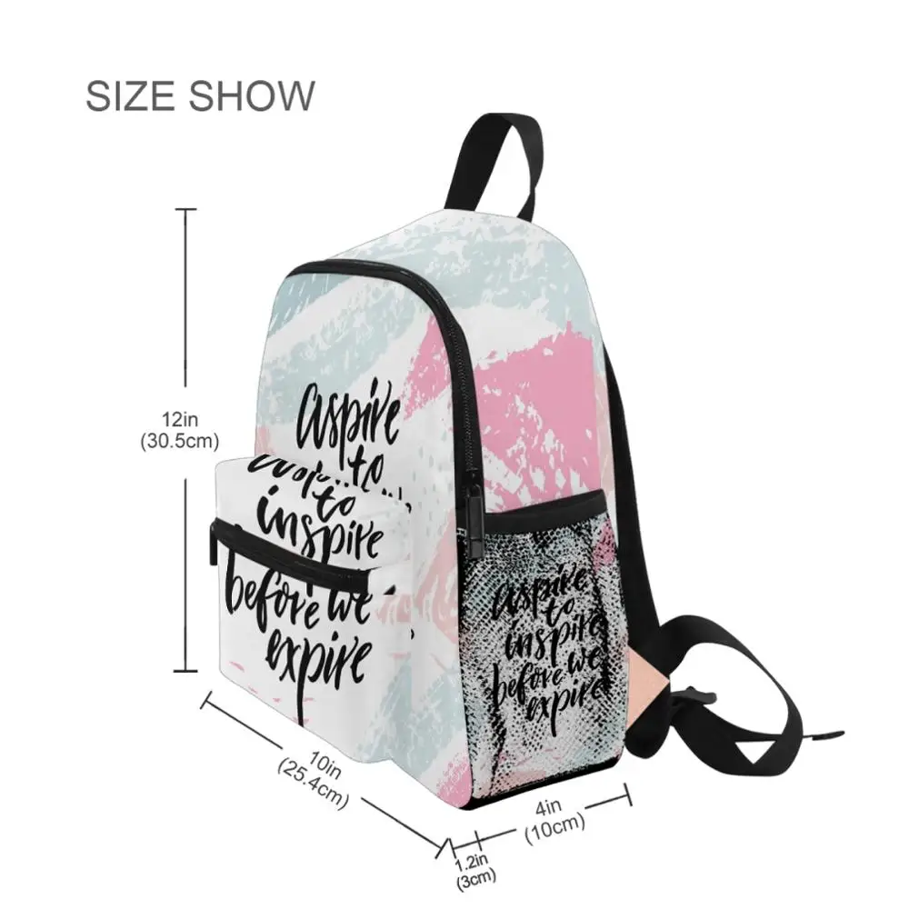 New 3D Kid School Backpack For Girl Boy Letter printing School Bags Children's Kindergarten Backpacks Mochila Infantil 3-8 Years