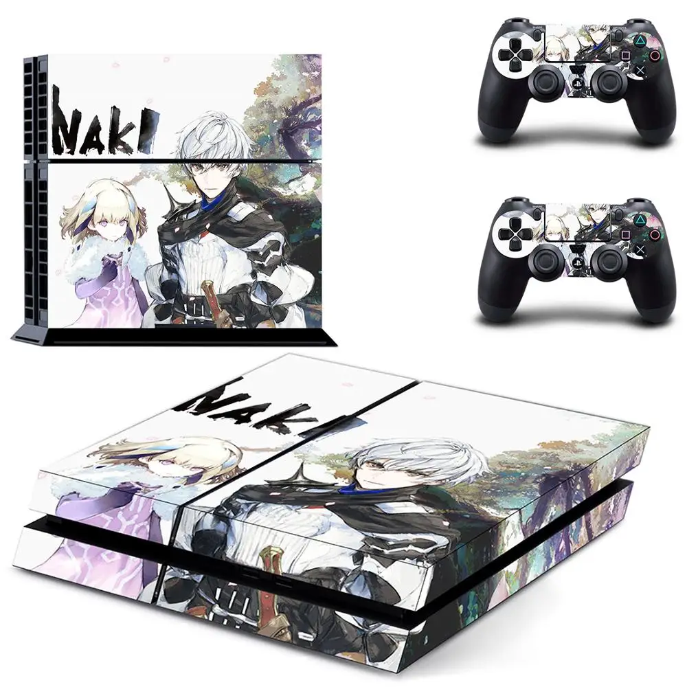 

ONINAKI PS4 Skin Sticker Decal For Sony PlayStation 4 Console and 2 Controllers PS4 Skins Sticker Vinyl