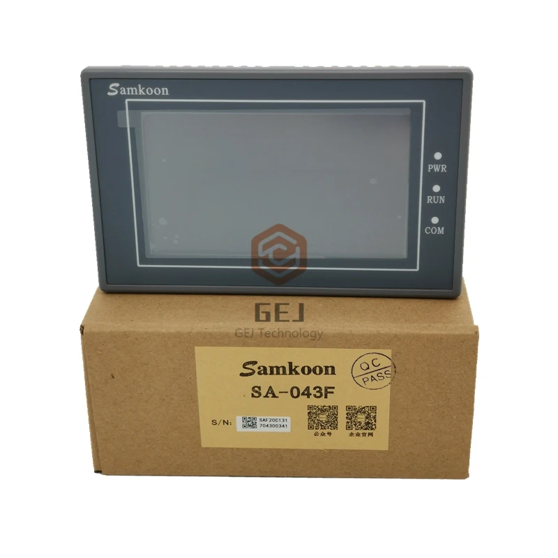 4.3inch SA-043F Samkoon DC 24V 480*272 Resolution Touch Screen HMI