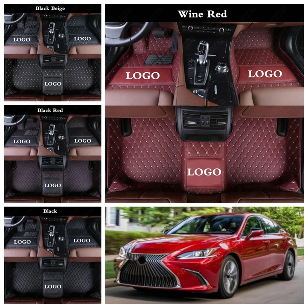 

All Weather Cars Floor Foot Mats Custom Leather Automotive Rugs Carpet Cover for LEXUS IS ES GS HS LS LC SC CT LX GX RX NX UX