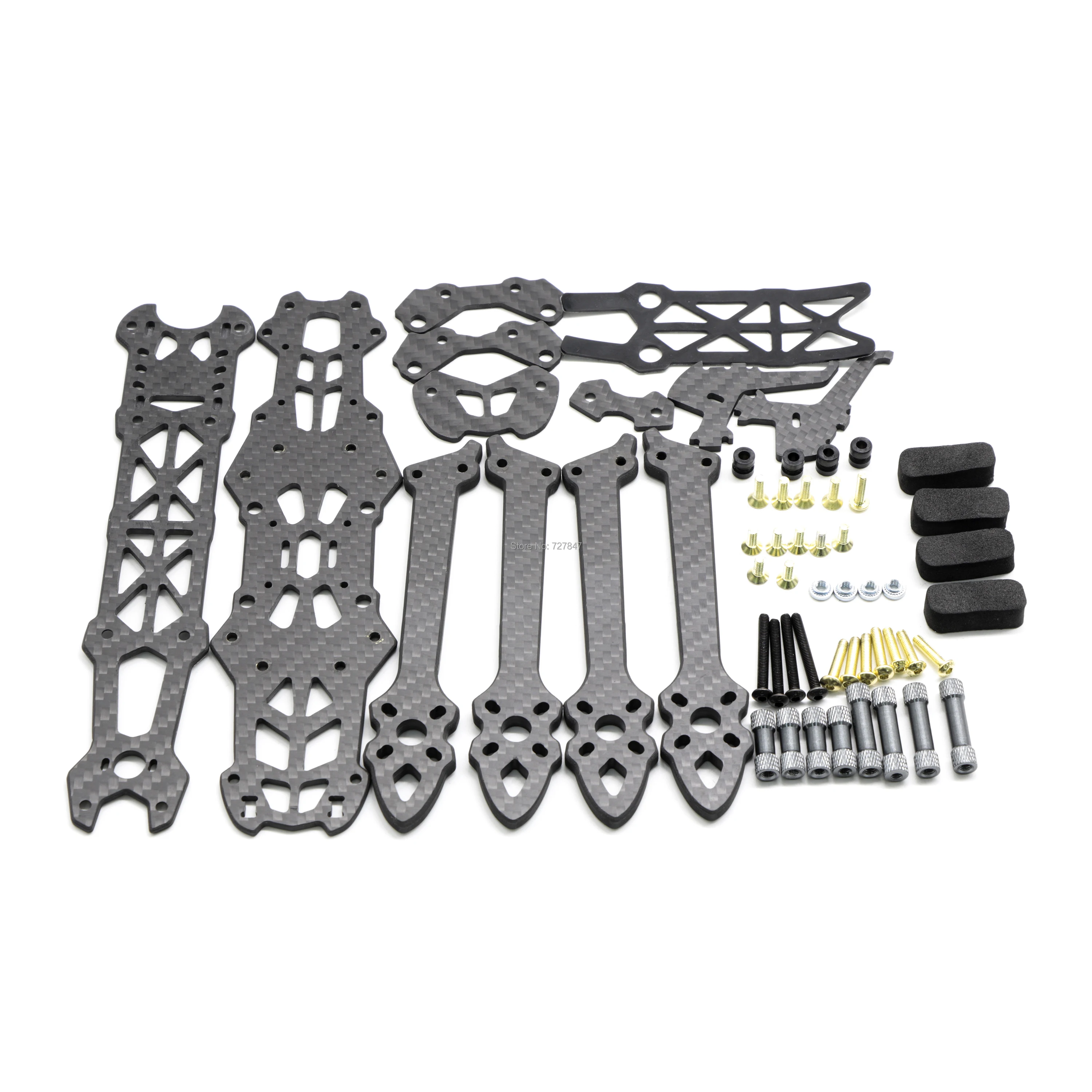 Mark4 5 pouces/225mm 7 pouces/295mm avec bras de 5mm cadre quadrirotor