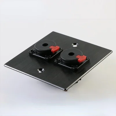 6.35mm Stereo Female Jack Panel Mount TRS 1/4 inch Female Socket wall recording studio row insertion