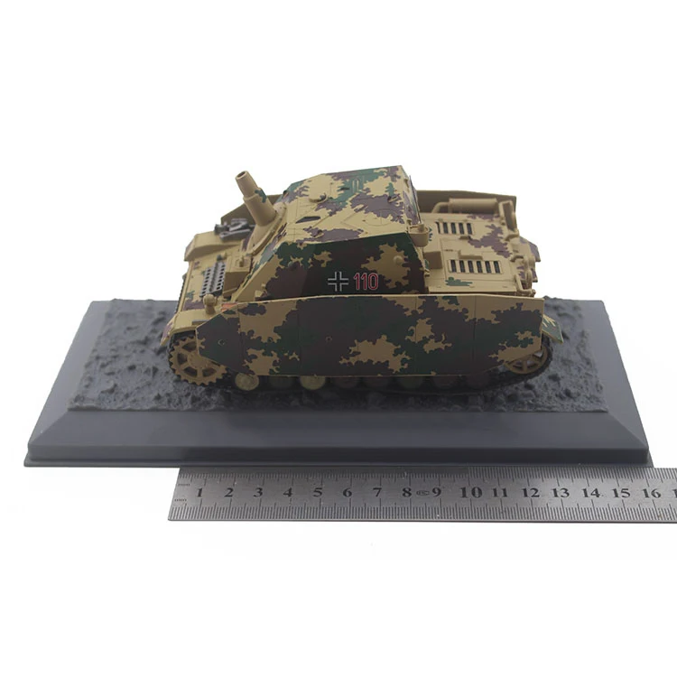 Rare and fine  1/43  Germany SD.KZ . 166 self  artillery  Collection model of alloy products