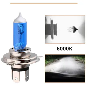 Halogen -Super weiß gelber Bulbe, H4, H7, 12 V, 100W, 3000k, 4300k, 6000k Quarzglas, Leuchtturmlampe, Motorradlampenlampe 10 Hauptverkäufe gelbe Lampen H4 - №5