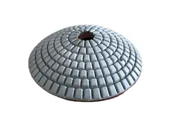 4 Inch 100mm Flexible Abrasive Convex Disc Diamond Convex Wet Polishing Pad For Stone Sink Marble Granite Concrete And Quartz