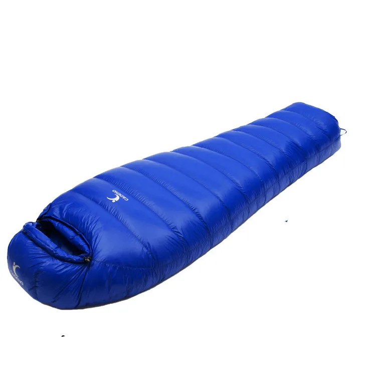 CADENO Winter Autumn Ultra Light Mummies Ultra Light Down Sleeping Bag Outdoor Travel Camping Nylon White Duck Down Sleeping Bag