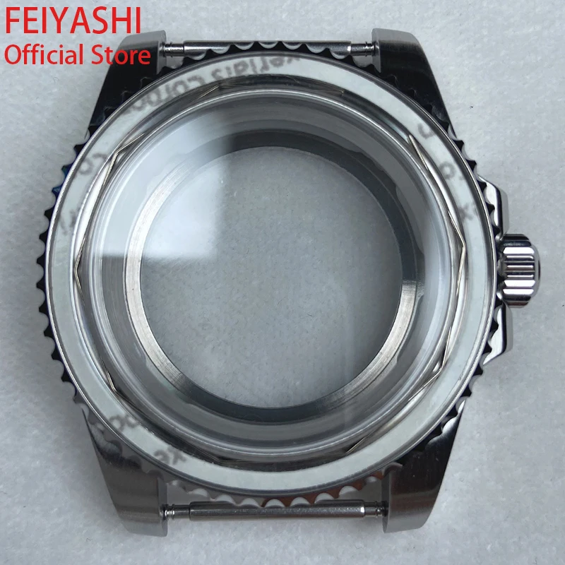 40mm Luxury Men's Watch Case Sapphire Crystal For SUB GMT Seiko NH34 NH35 NH36 NH38 ETA2824 Miyota8215 Movement 20ATM Waterproof
