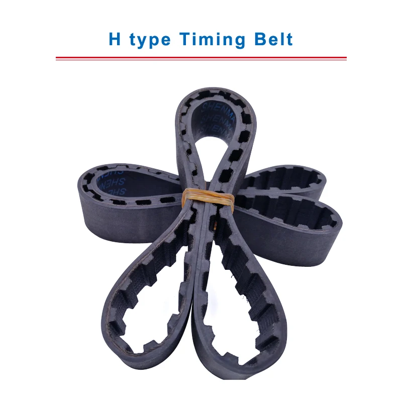 

H type timing belt model-775H/780H/790H/800H/810H/820H/830H/840H trapezoid teeth belt teeth pitch 12.7 mm width 25/30 mm