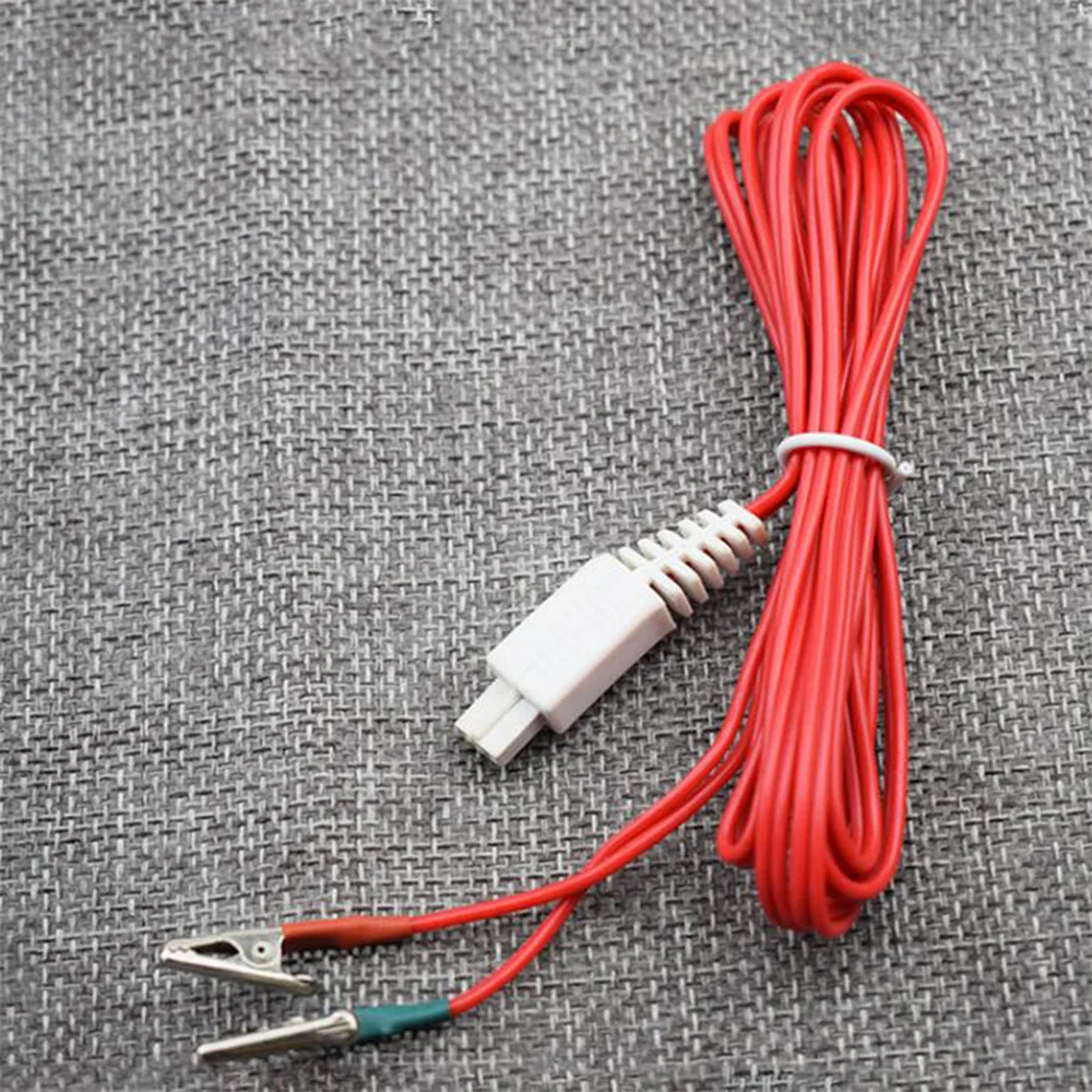 Professional Alligator Clip Wire Cable Output Line Accessories for KWD-808I Acupuncture Pulse Physiotherapy