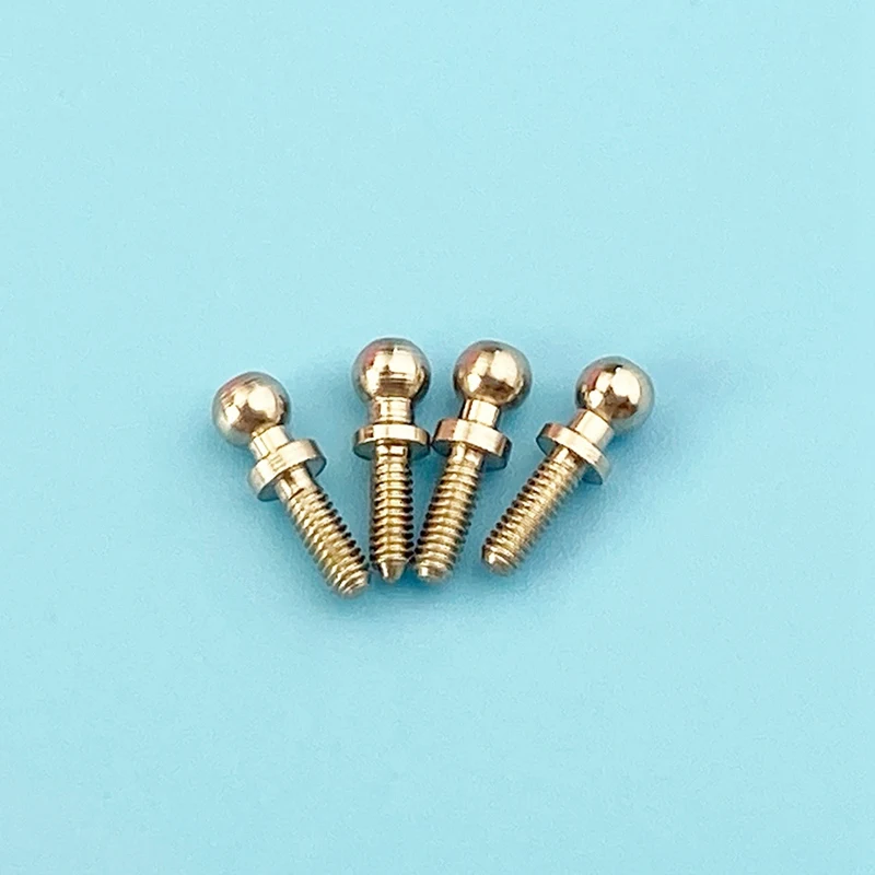 4Pcs Metal Ball Head Screw Kits K989-10 for Wltoys K969 K979 K989 K999 P929 P939 284131 1/28 RC Car Spare Parts