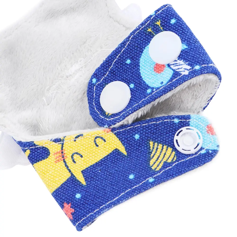 1Pc Small Pet Clothes Cartoon Vest Lead Clothes Adjustable Traction Rope Collar for Squirrel Hamster Rabbit Rat Pet Accessories