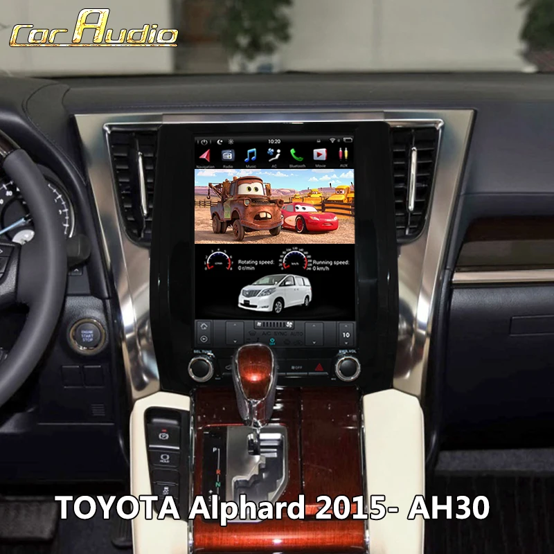 

12 inch Car Video Player For Toyota Alphard AH30 2015 -2019 Car Radio Stereo Touch Screen GPS Carplay Autoradio Multimedia DSP