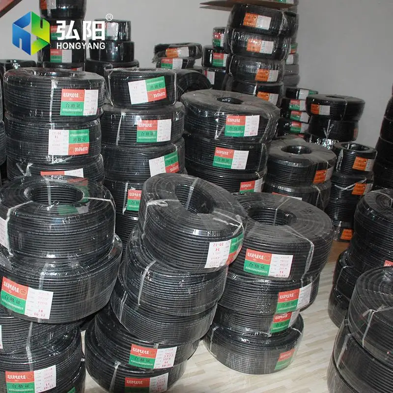 CNC Milling Machine 2-5 Core Drag Wire Shielded Control Cable 1m PVC Copper Wire Connected To The Spindle VFD Inverter Wire