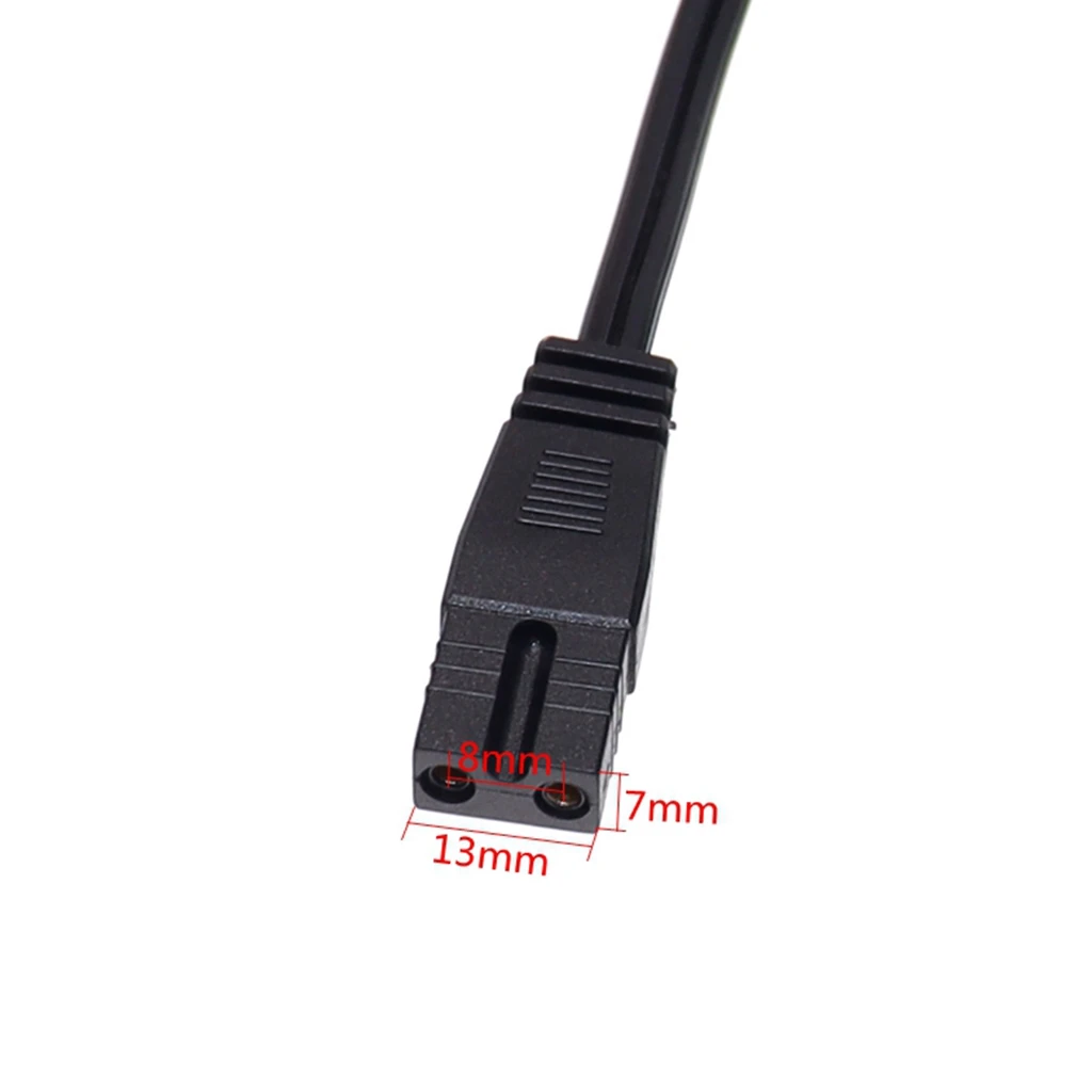 Cable para Nevera Portátil de 12V 24V CC con Conector para Encendedor de Cigarrillos para WAECO NFA SPT-1 2x18AWG