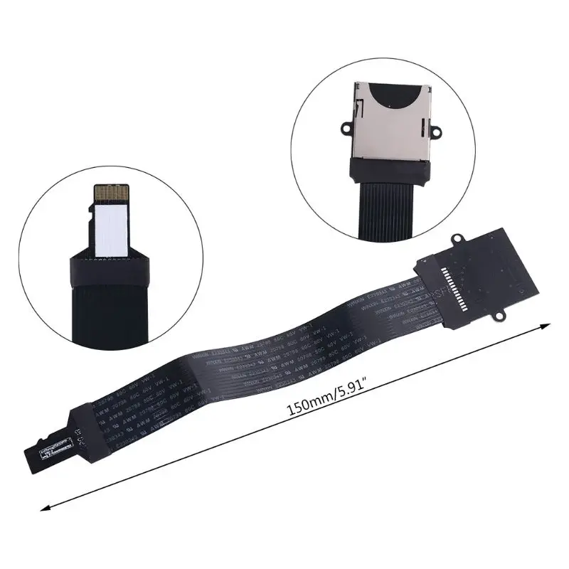 

SD card Female to TF micro SD Male Flexible Memory Card Extension cable reader