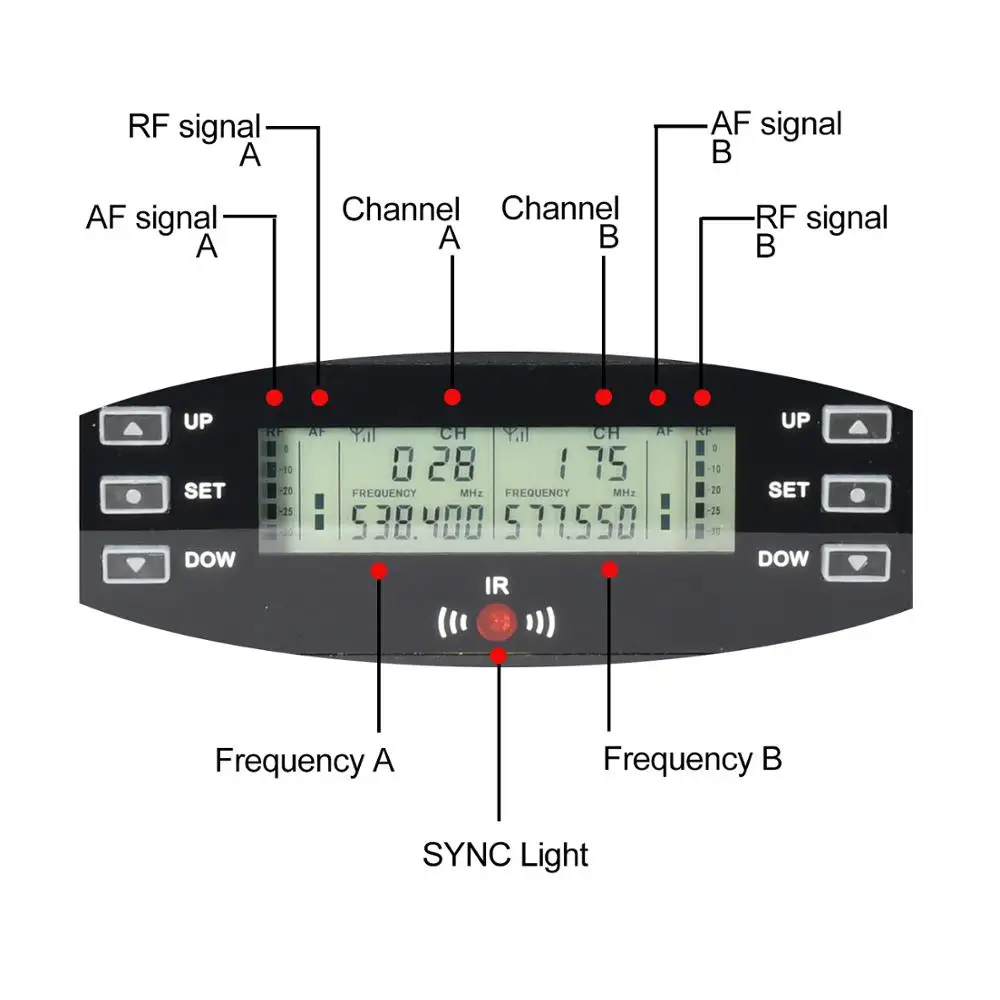 ميكروفون لاسلكي FREEBOSS 2 طريقة قابل للتعديل تردد يده ميكروفون لاسلكي للحزب كاريوكي FB-U36
